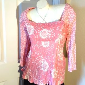 Art & Soul Crinkled Blouse